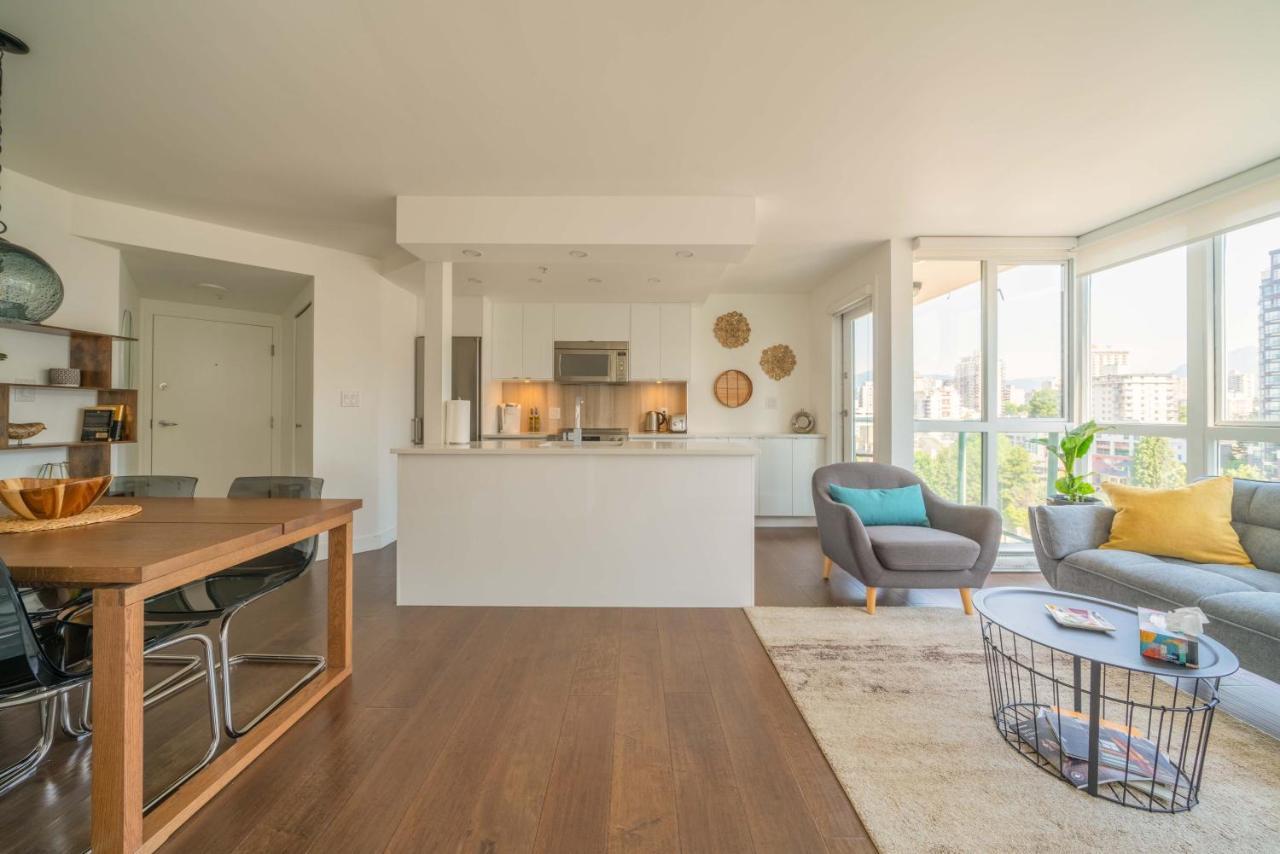 Sunset Beach Walk 2Bd+2Ba+1Prk Yaletown 溫哥華 外观 照片